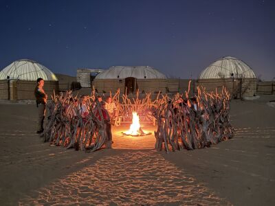 AYAN Yurt Camp in Darvaza