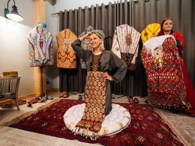 Fashion, Carpets, Art, Design: VIP Shopping Tour in Turkmenistan